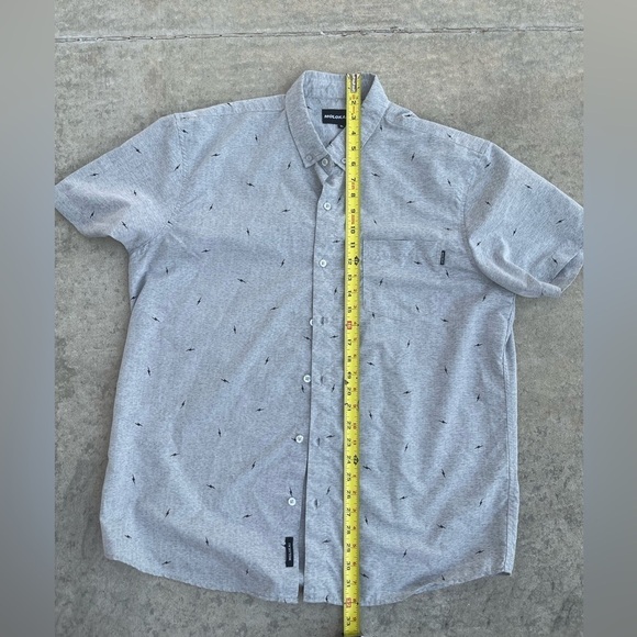 Molokai Surf Button Down Slim Fit Hawaiian Short Sleeve Shirt Size XL - Picture 5 of 8